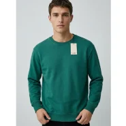 دورس داخل کرکی مردانه رنگ سبز تیره برند pull&bear اسپانیایی قواره نسبتاً آزاد کد 76