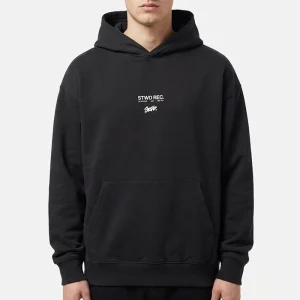 هودی داخل کرکی اورجینال یونیسکس ( زنانه مردانه ) رنگ مشکی برند pull & bear سفارش اسپانیایی تنخوری و قواره باکسی کد 116