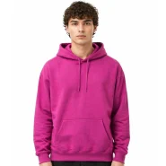 هودی داخل کرکی اورجینال مردانه رنگ صورتی بیسیک گرم بالا برند pull&bear سفارش اسپانیایی تنخوری و قواره نسبتا آزاد کد 175